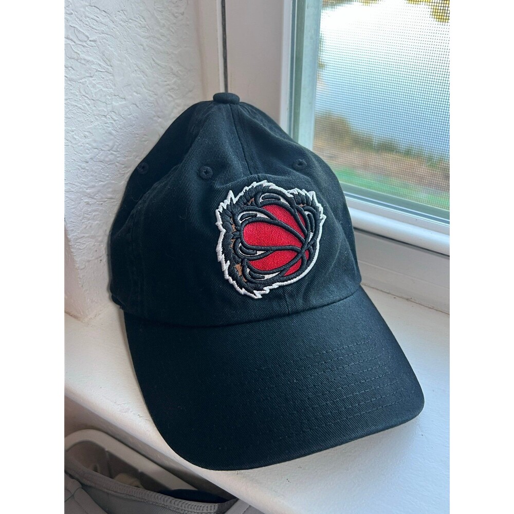 Vancouver Grizzlies Basketball Mitchell & Ness Hardwood Classics Adjustable Hat - Picture 10 of 11